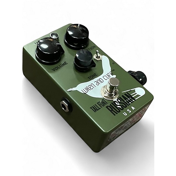 Used Wren And Cuff TALL FONT RUSSIAN Effect Pedal