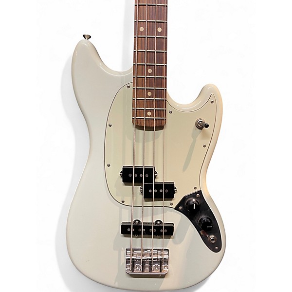 Used Fender Player Mustang Bass PJ Sonic Blue Electric Bass Guitar