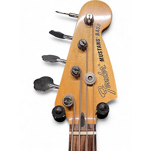 Used Fender Player Mustang Bass PJ Sonic Blue Electric Bass Guitar