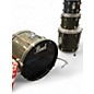 Used Pearl 5 Piece Forum Black Sparkle Drum Kit thumbnail