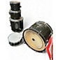 Used Pearl 5 Piece Forum Black Sparkle Drum Kit