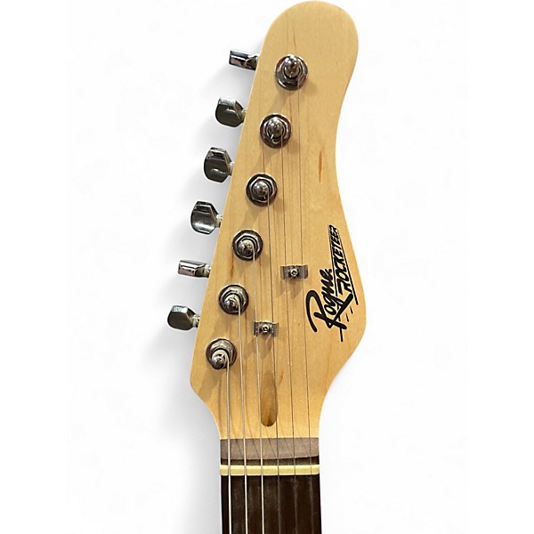 Used Rogue RR100 Rocketeer Black Solid Body Electric Guitar