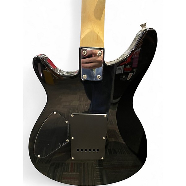 Used Rogue RR100 Rocketeer Black Solid Body Electric Guitar
