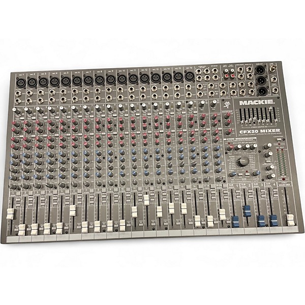 Used Mackie Cfx20 Powered Mixer