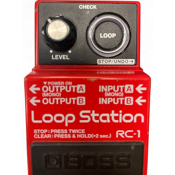 Used BOSS OS2 Overdrive Distortion Effect Pedal