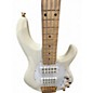 Used Ernie Ball Music Man Stingray HH 5 String Ivory White Electric Bass Guitar