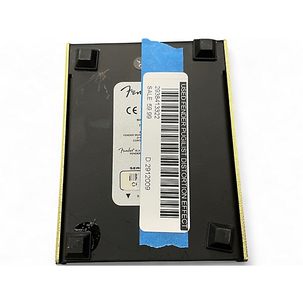 Used Fender PUGILIST DISTORTION Effect Pedal