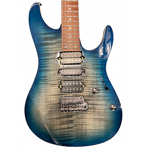 Used Ibanez AZ2407 PRESTIGE Sodalite Solid Body Electric Guitar