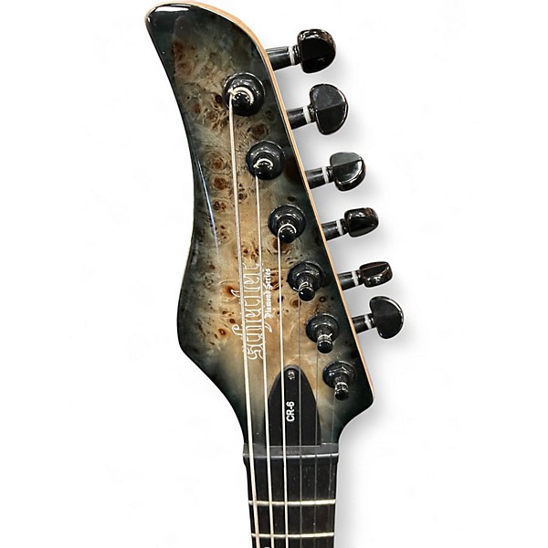 Used Schecter Guitar Research DIAMOND SERIES CR-6 CHARCOAL BURST Solid Body Electric Guitar