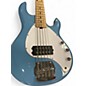 Used Sterling by Music Man Ray5 5 String BLUE Electric Bass Guitar