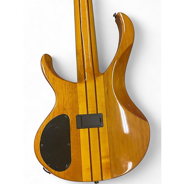 Used ESP BTB775PB Natural Electric Bass Guitar