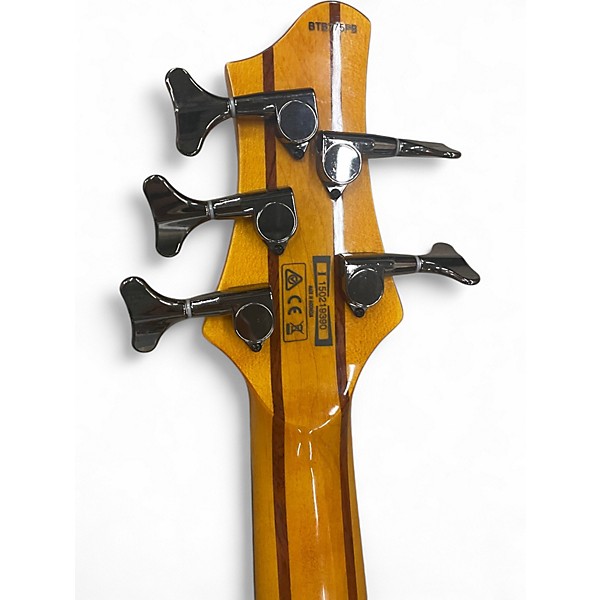 Used ESP BTB775PB Natural Electric Bass Guitar