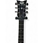 Used Schecter Guitar Research SOLO-6-SGR Black Solid Body Electric Guitar