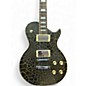Used AXL Badwater 1216 Black Crackle Solid Body Electric Guitar thumbnail