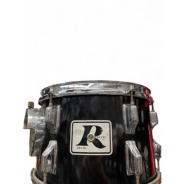 Used Rogers 6 Piece LONDONER + XP8 BLACK Drum Kit