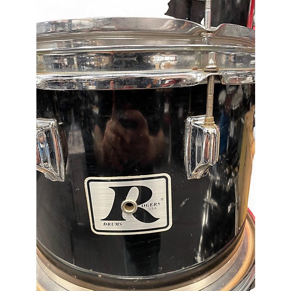 Used Rogers 6 Piece LONDONER + XP8 BLACK Drum Kit