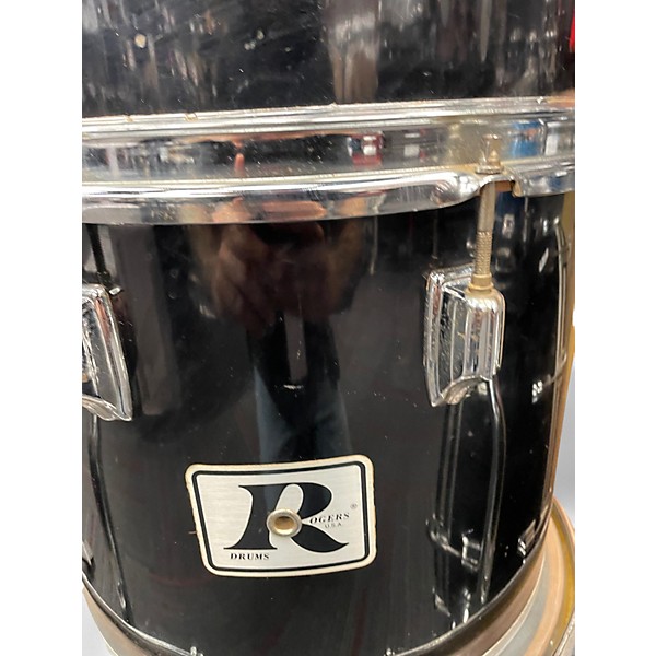 Used Rogers 6 Piece LONDONER + XP8 BLACK Drum Kit