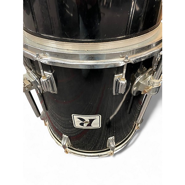 Used Rogers 6 Piece LONDONER + XP8 BLACK Drum Kit