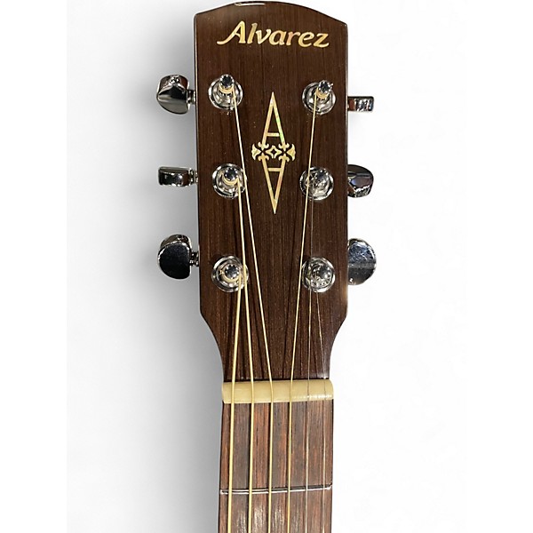 Used Alvarez AGW77CEARSHB Walnut Acoustic Electric Guitar