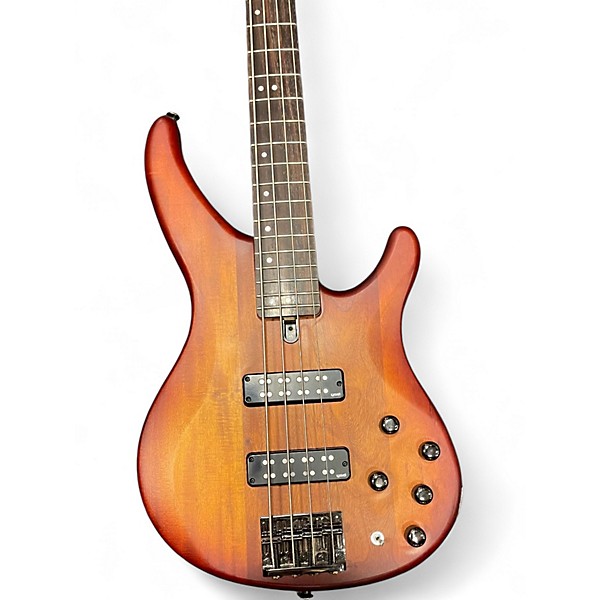 Used Yamaha TRBX504 Brick Burst Electric Bass Guitar