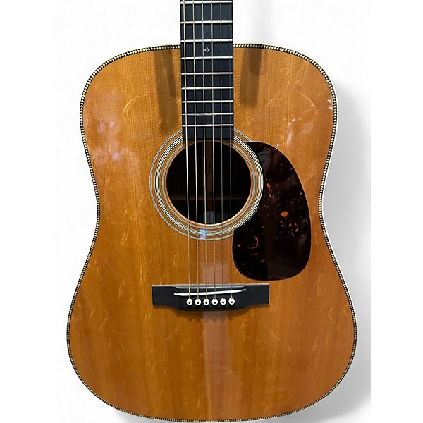 Used Martin Custom Shop Special HD28 Bearclaw Natural Acoustic Guitar