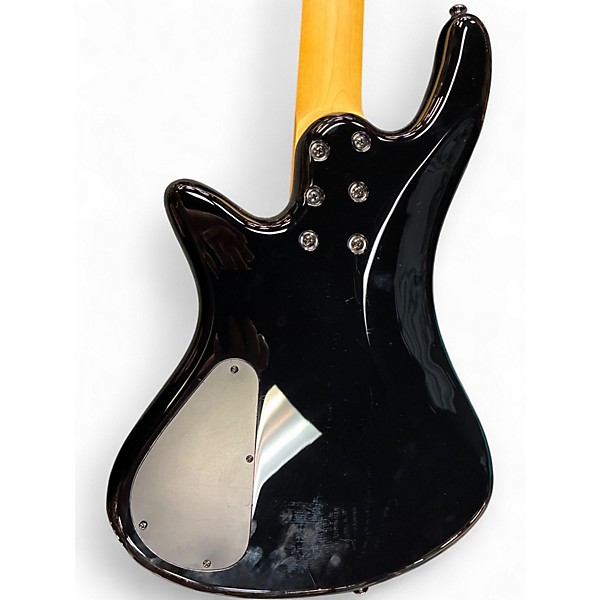 Used Schecter Guitar Research Omen Extreme 4 String Crimson Red Burst Electric Bass Guitar