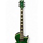 Used ESP LTD EC1000 Deluxe Flame Green Solid Body Electric Guitar