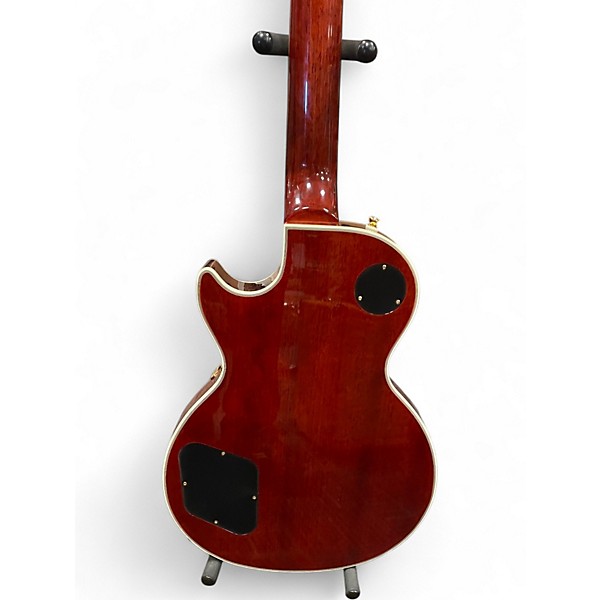 Used Epiphone Les Paul Custom Figured Cherry Sunburst Solid Body Electric Guitar