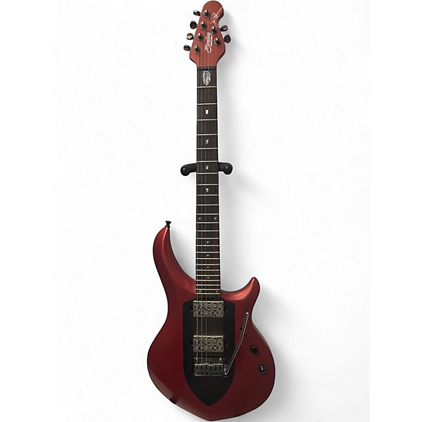 Used Sterling by Music Man JP MAJ100 Crimson Solid Body Electric Guitar