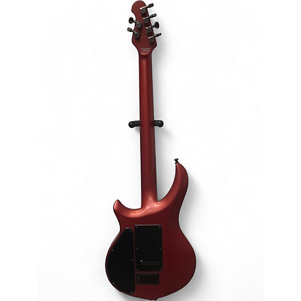 Used Sterling by Music Man JP MAJ100 Crimson Solid Body Electric Guitar