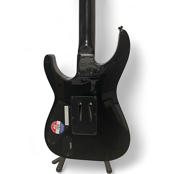 Used ESP LTD Kirk Hammett Signature White Zombie Blue Solid Body Electric Guitar