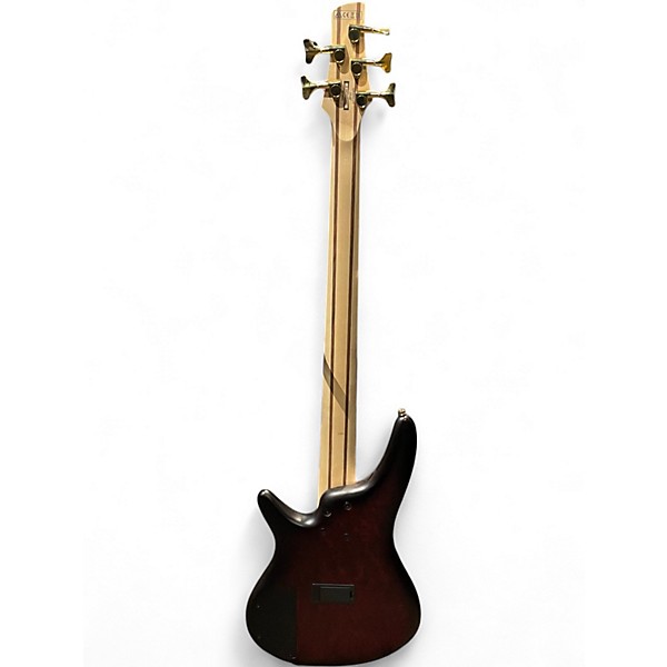 Used Ibanez SR305EDX Crimson Burst Electric Bass Guitar