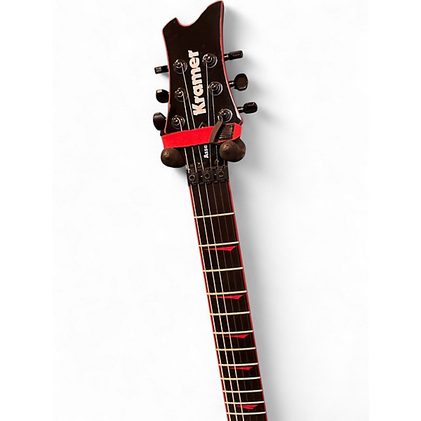 Used Kramer ASSAULT 220 BLACK AND RED RED AND BLACK Solid Body Electric Guitar