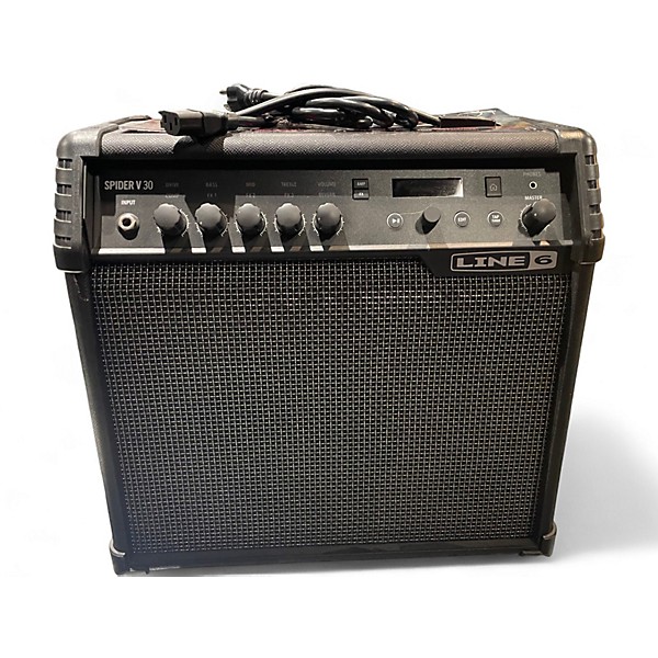 Used Line 6 Spider V 30 1x8 Guitar Combo Amp