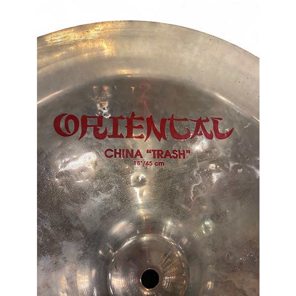 Used Zildjian 18in Oriental China Trash Cymbal