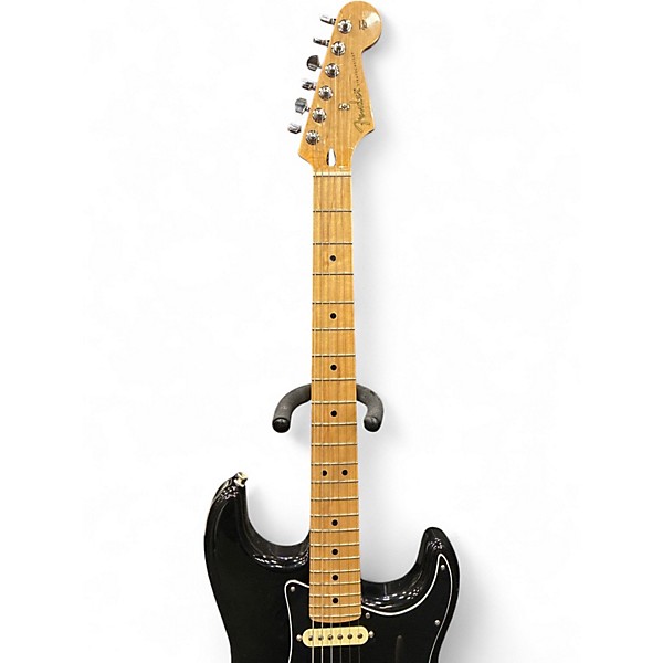 Used Fender Player Stratocaster Special Edition Black Solid Body Electric Guitar