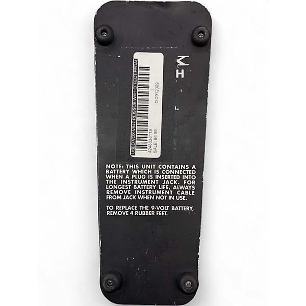 Used VOX V847 Reissue Wah Effect Pedal