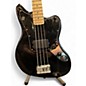 Used Squier Jaguar Bass Black Electric Bass Guitar