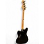 Used Squier Jaguar Bass Black Electric Bass Guitar