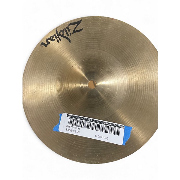 Used Zildjian 8in A Custom Splash Cymbal