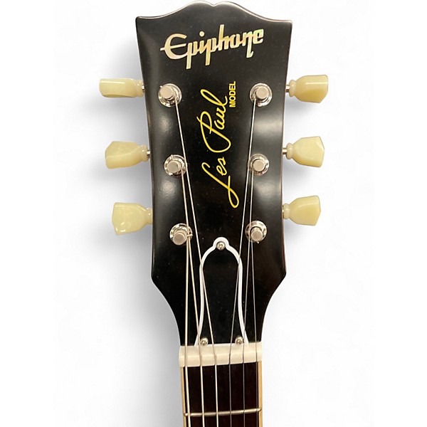 Used Epiphone Inspired by Gibson 1957 Les Paul Goldtop Reissue Gold Top Solid Body Electric Guitar