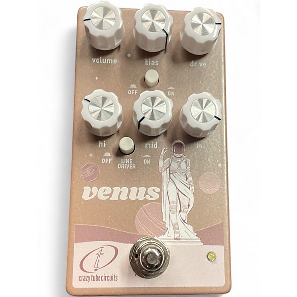 Used Crazy Tube Circuts Venus Pedal - Real Tube Overdrive Effect Pedal