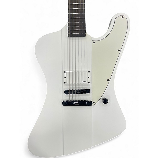 Used ESP ARCTIC METAL Arctic White Solid Body Electric Guitar