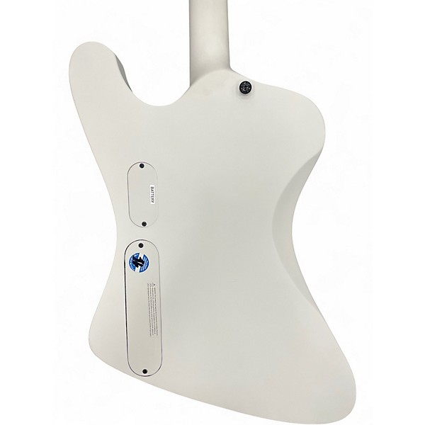 Used ESP ARCTIC METAL Arctic White Solid Body Electric Guitar