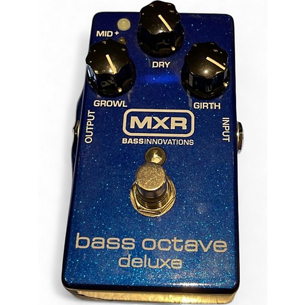 Used MXR M288 Bass Octave Deluxe Bass Effect Pedal
