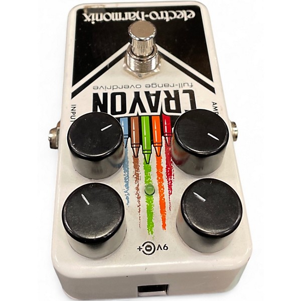 Used Electro-Harmonix Crayon Full Range Overdrive Effect Pedal