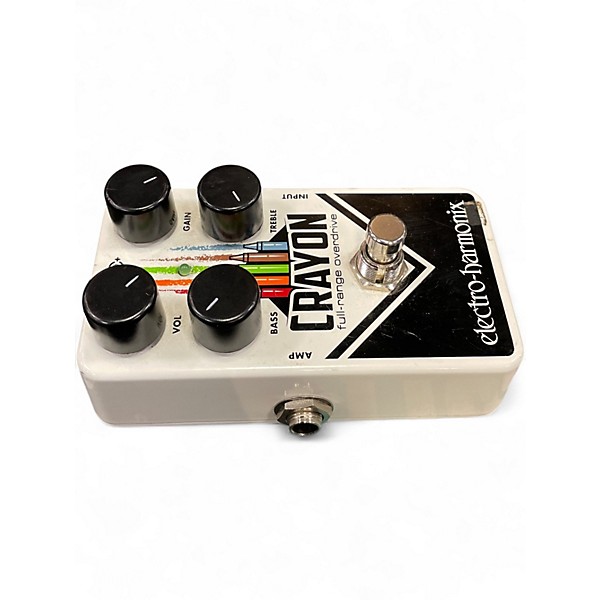 Used Electro-Harmonix Crayon Full Range Overdrive Effect Pedal