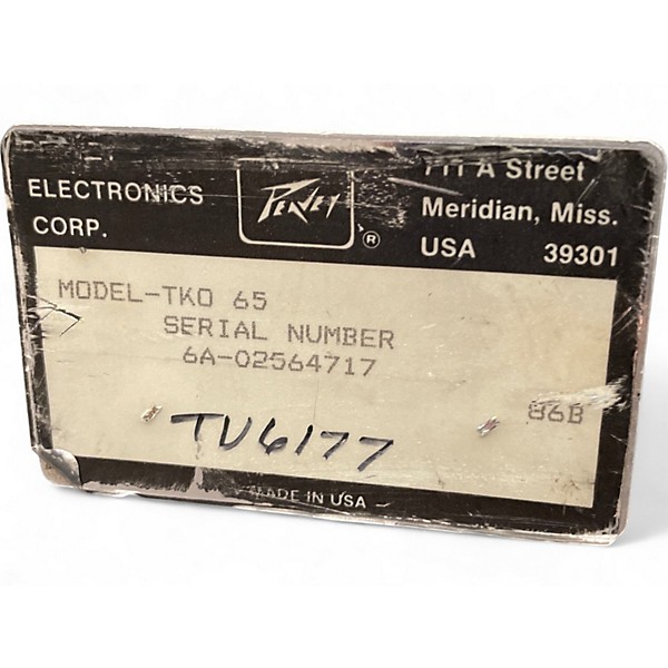 Used 1986 Peavey TKO65 Bass Combo Amp