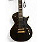 Used ESP EC1000 Deluxe Black Solid Body Electric Guitar