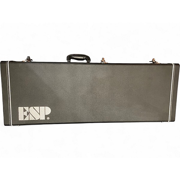 Used ESP EC1000 Deluxe Black Solid Body Electric Guitar